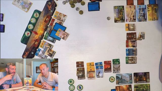 7 WONDERS DUEL | Board Game | Playthrough