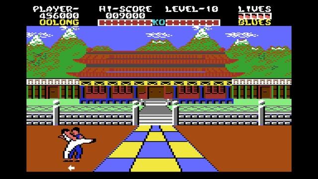 Yie ar Kung-fu Commodore 64