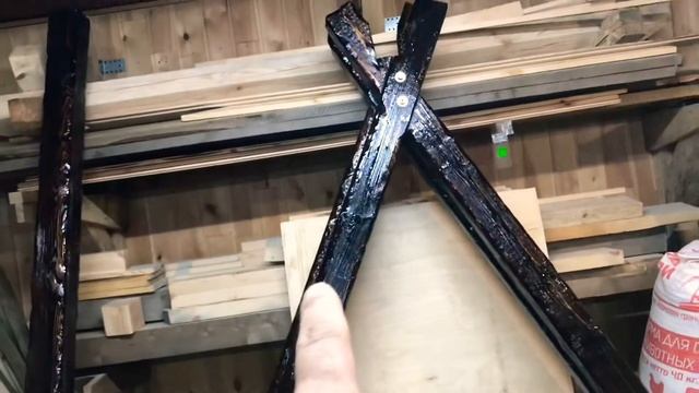 Качели из дерева