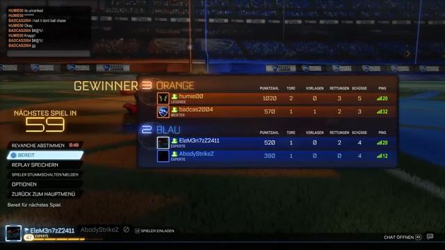 Aufsteigender Stern Iz Da|Rocket League