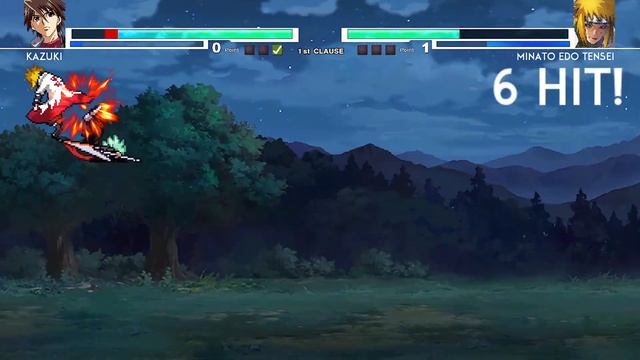 Kazuki (Petamynx) (New) VS Minato Edo Tensei V2 In Jump Force Mugen