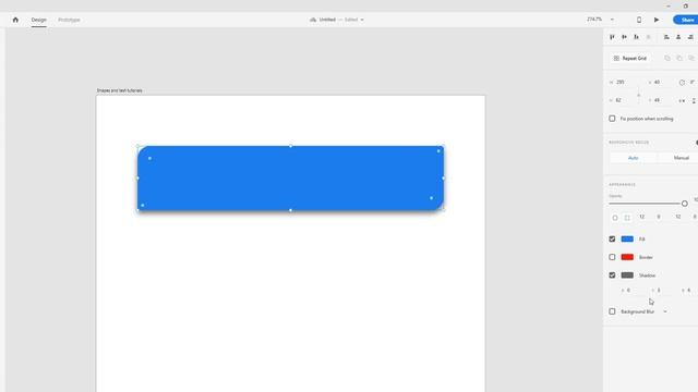 Adobe XD Shapes And Text, How To Use Adobe XD Learn Adobe Xd In Hindi Part 4