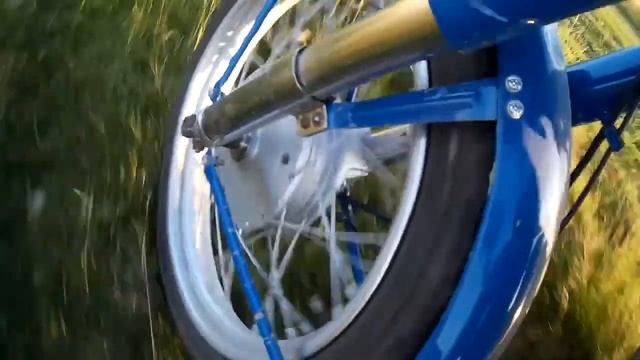 Минск-125 / робота передньої вилки / мото літо # 17