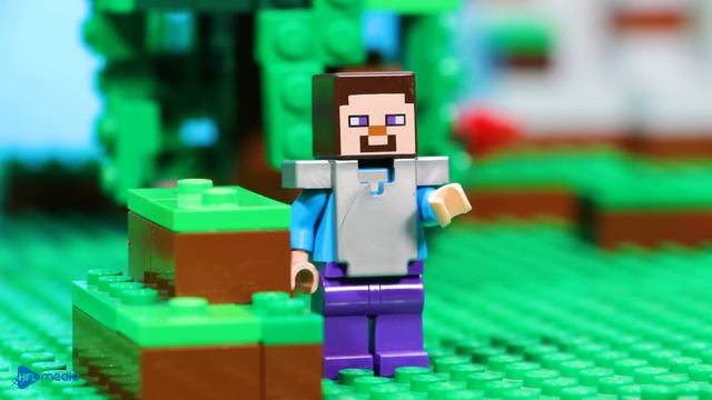Preston World's Most Security House Battle In Minecraft - LEGO Animation - Stop Motion