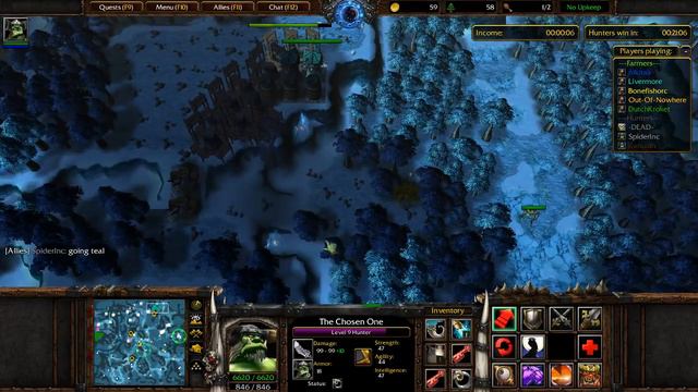 WarCraft 3   Farmer Vs Hunter   Hunter #85