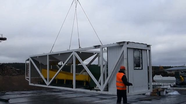 Мобил-30 монтаж завода, часть 1