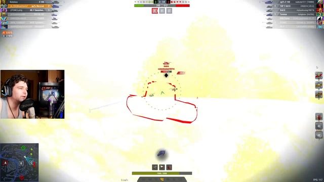 У ТЕБЯ СГОРИТ В КОНЦЕ ЭТОГО БОЯ ● 9К УРОНА НА ЯГЕ Е100 ОТ ЦЕНТРА ● WoT Blitz