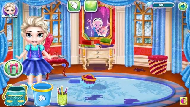 Baby Elsa School Prep - Game For Kids