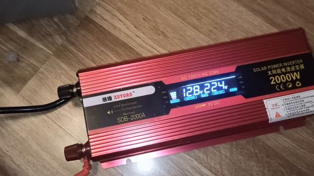 Контроль заряда аккумулятора 12V