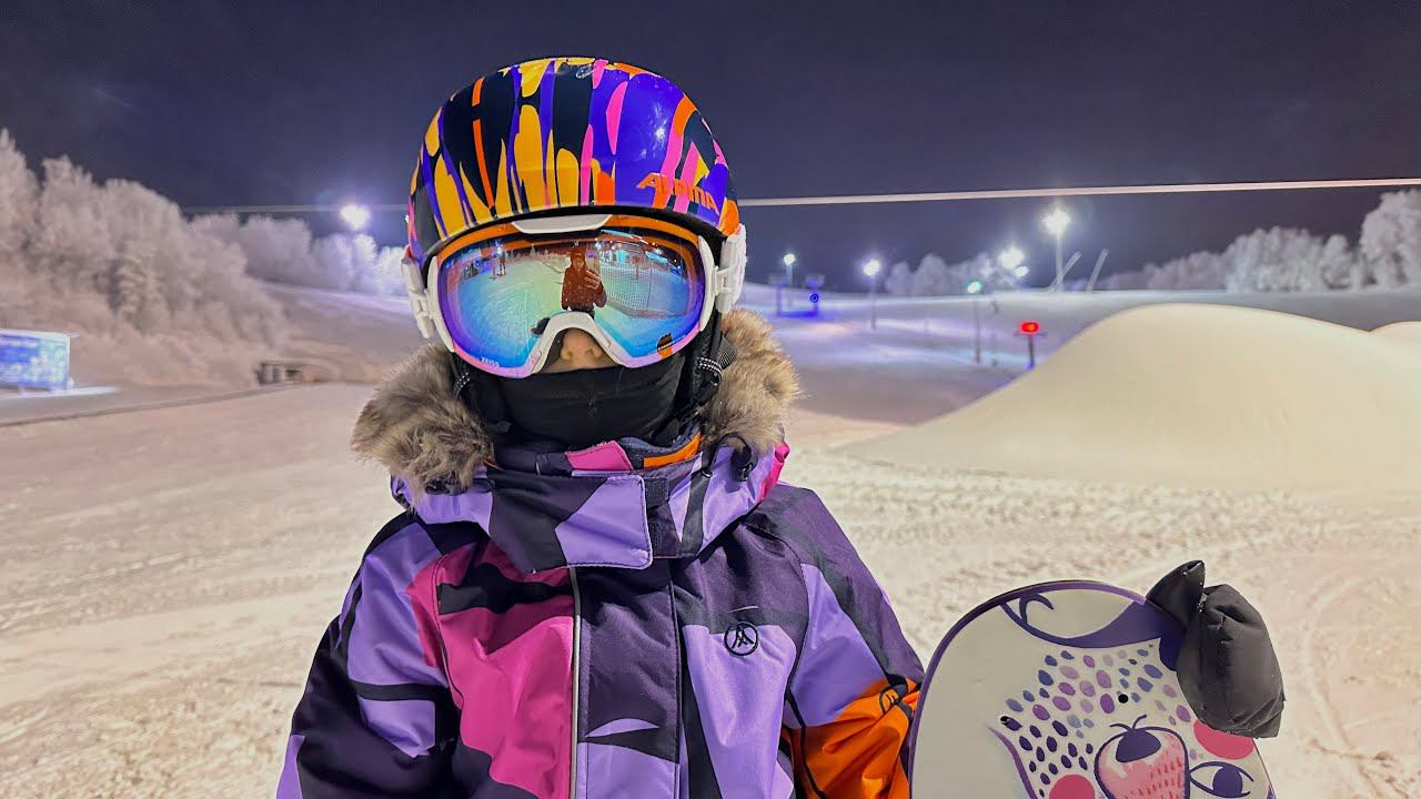 ТУУТАРИ ПАРК | ПЯТИЛЕТКА ПЕРВЫЙ РАЗ НА СНОУБОРДЕ