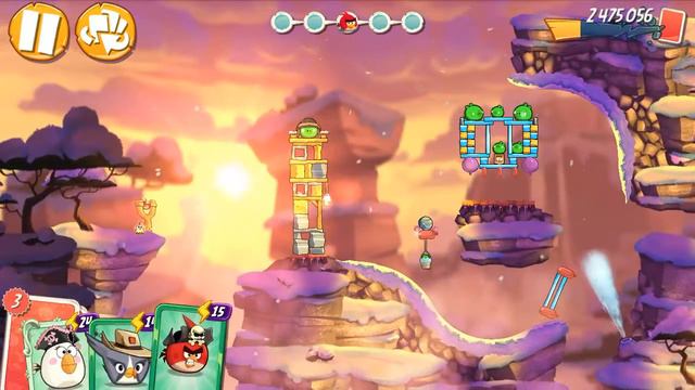 Angry Birds 2 LEVEL 388 / Злые птицы 2 УРОВЕНЬ 388