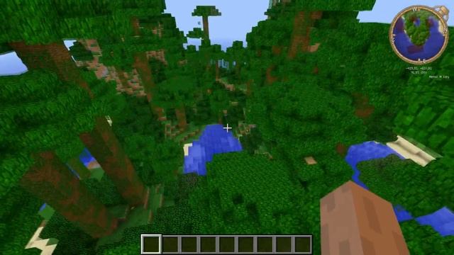 ключ для генерации мира в Minecraft часть 18