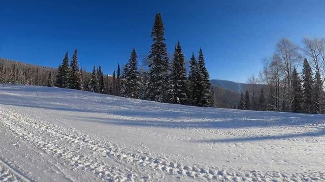 Шерегеш 11.02.2023 снегоход Утуя