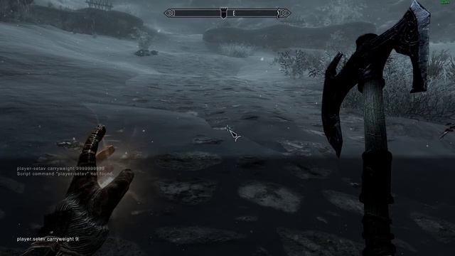 Skyrim Cheats Carryweight And Speedmult
