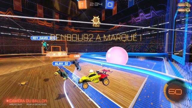 Rocket League - Less Active Opponent And Own Goal