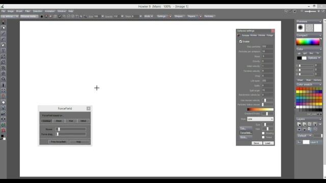 Foliage Brushes Under The Influence Of Forcefields