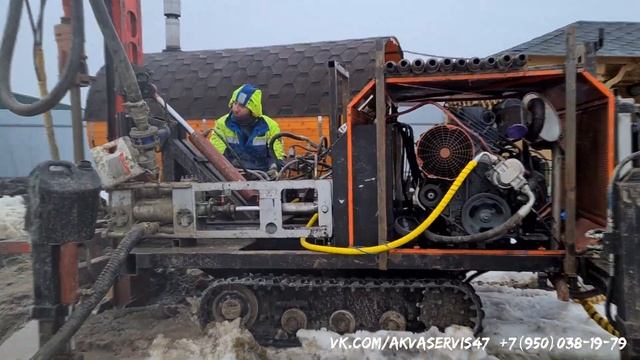 Аквасервис47 бурение скважины в Тосненском районе. Промо.
