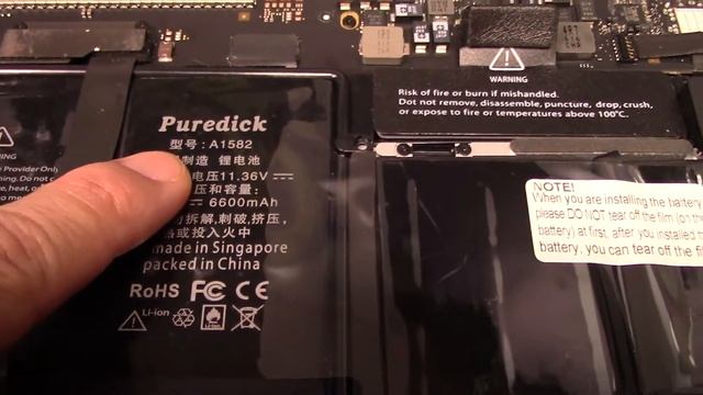 Macbook Pro 13 Late 2013 Early 2015 Liquid Damage And Battery Replacement