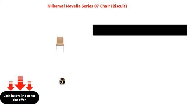 Nilkamal Novella Series 07 Chair Biscuit