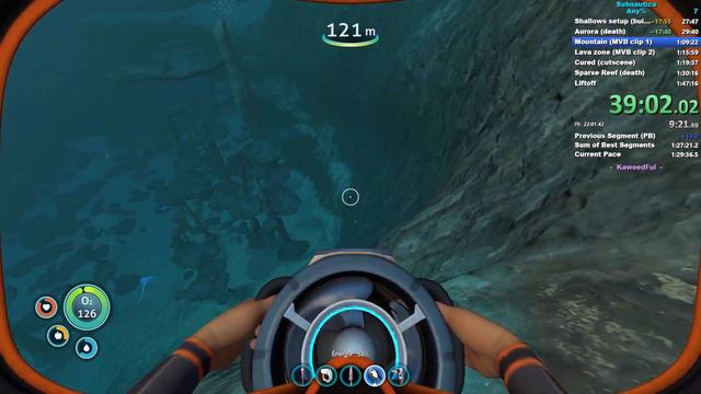 Subnautica Any% - Survival, Glitched Speedrun | 1:15.04