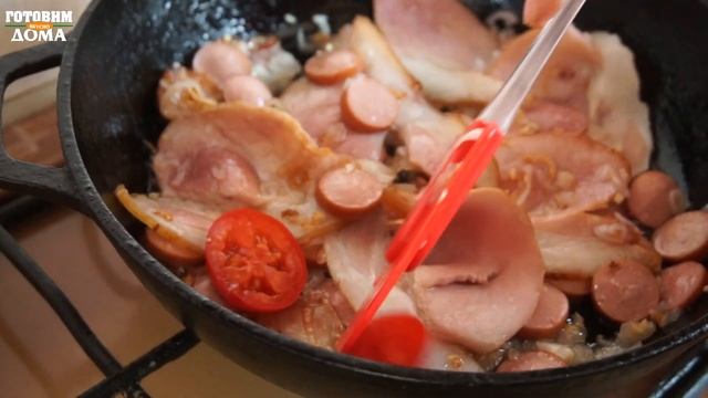 Как приготовить яичницу или королевский омлет?