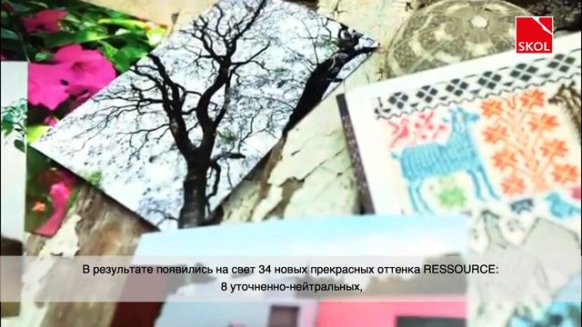 Дизайнерские краски RESSOURCE (Франция) | Коллекция Сержа Бенсимона, цвет - это радость!