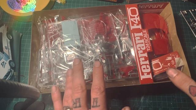 Tamiya F40 & Hobbie Design Detail Up Set Unboxing!