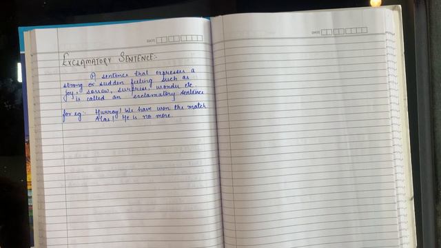 Kinds Of Sentences| Class-7| Subject- English Grammar| Chapter- Sentence