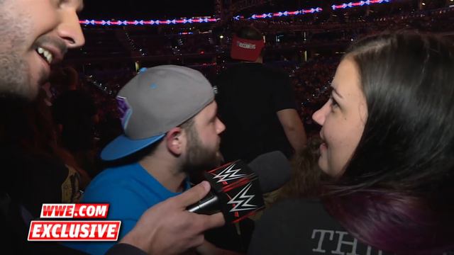 Watch as two members of the WWE Universe get engaged: Raw Fallout June 27 2016