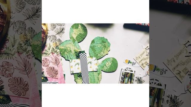 Делаем Декор на стену - тропический кактус