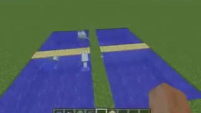 Minecraft Продемонстрировано первое видео с дельфинами!