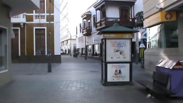 ИСПАНИЯ: В центре города Арресифе Лансароте Канарские острова... Arrecife Lanzarote