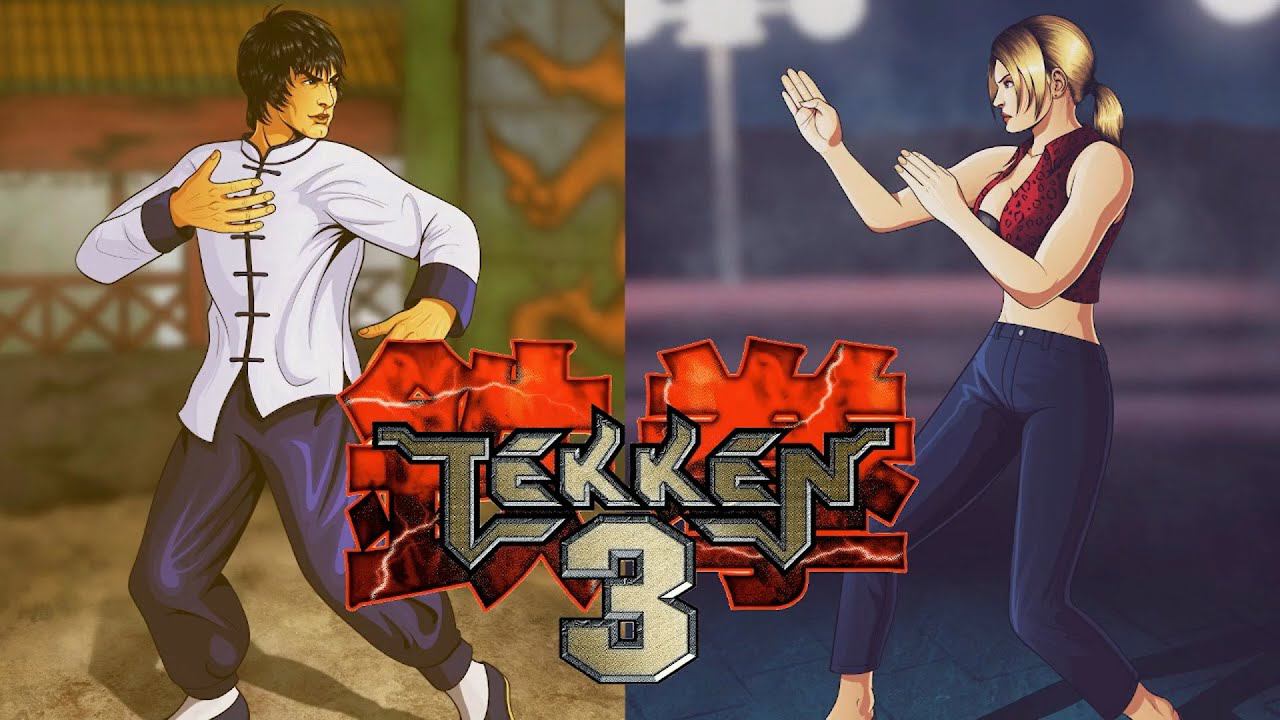 Tekken 3 - Law и Nina - СТРИМ (PS1)