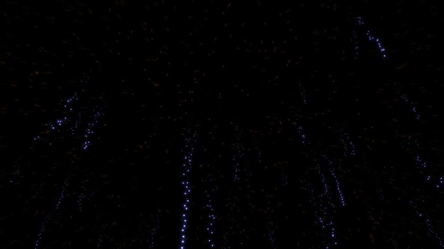 Футаж - феерверк из снежинок - Footage For Editing