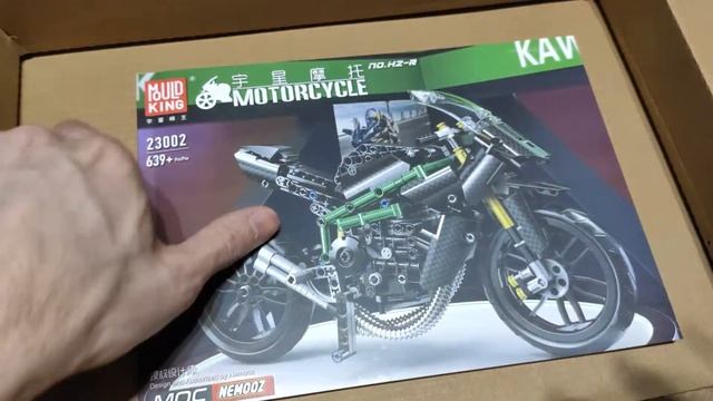 (VLOG) 23002 MOULD KING Мотоцикл KAWASAKI