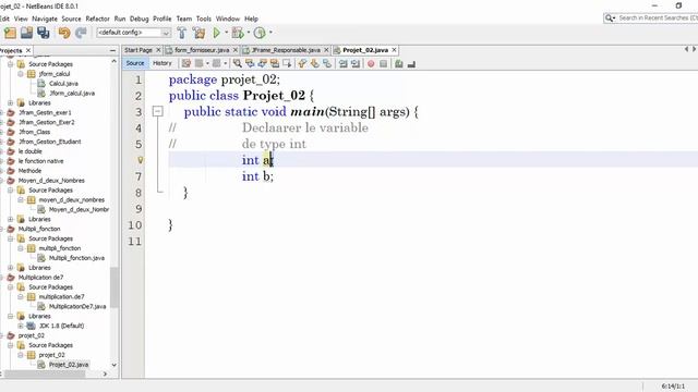 PROGRAMMER EN JAVA Débutant - 3- Comment déclarer les variables