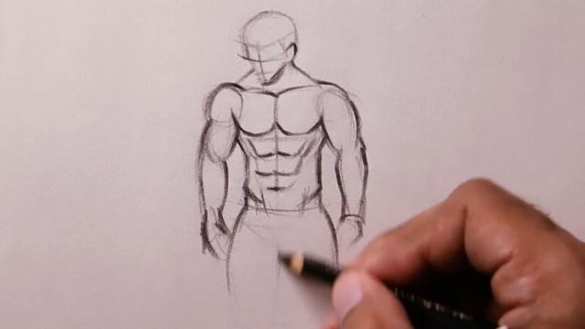 How to draw human figure Sketch drawing   Sketching Tutorial for beginners  How to draw a Body