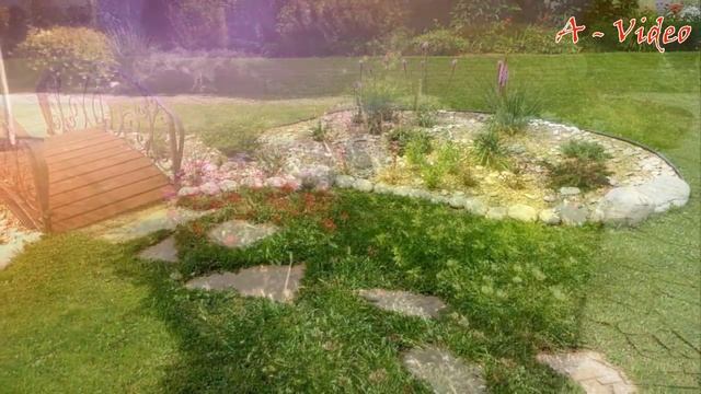 ?Прекрасные идеи дизайна для садовых участков  Landscaping Ideas for Garden Plots  A - Video