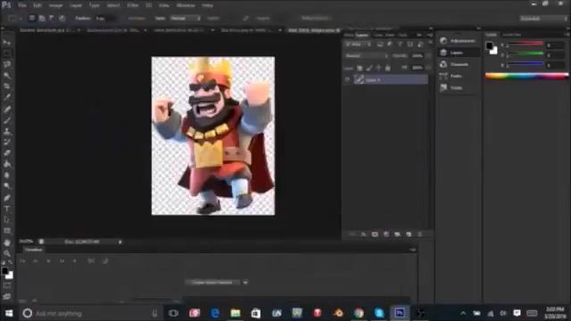 Free Clash Royale Banner Template(SpeedArt)