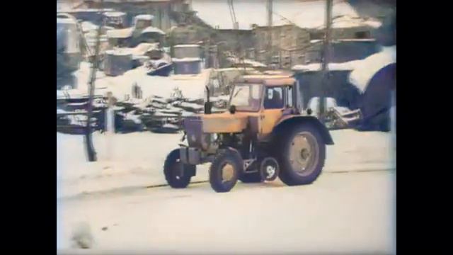 Испытания тракторов. 1983