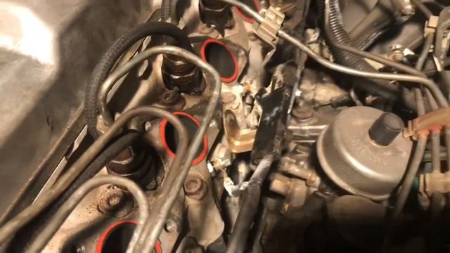 #3 Мерседес W140 300sd Замена Свечей Накала Mercedes W140 300sd Beru Glow Plug Replaced