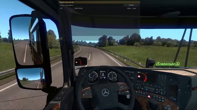 Euro Truck Simulator 2 Multiplayer - Mercedes-Benz New Actros GigaSpace 8x4