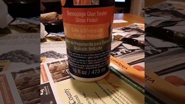 Декупаж. Подсвечник. DIY. Decoupage. Своими руками. Техника декупаж. Мастер класс. Для начинающих.