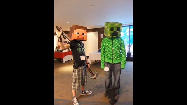 Cosplay Of The Minecraft