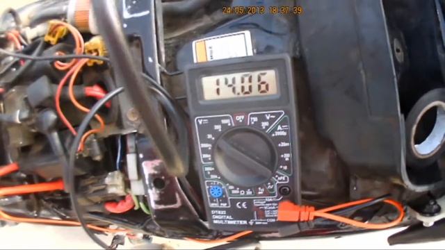 Дополнительная масса с РР на раму Yamaha V-Max 1200