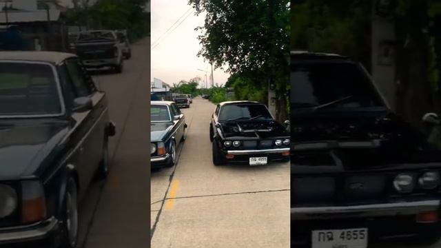 Volvo 244dl Vs Mitsubishi GTO | MOldSchool