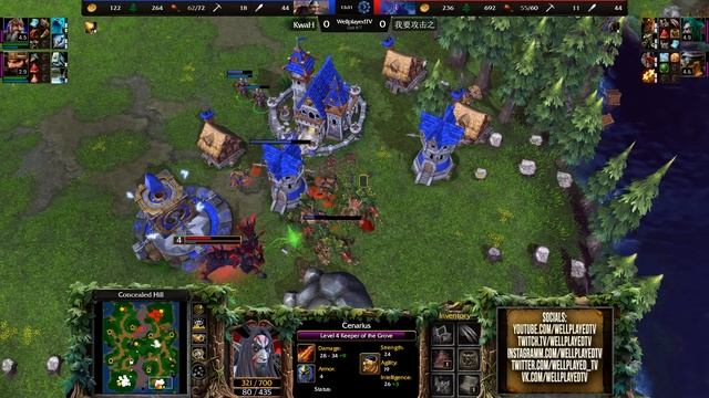 РАЗДЕЛЯЙ И ВЛАСТВУЙ: Hawk (Hu) Vs Infi (Ne) Warcraft 3 Reforged