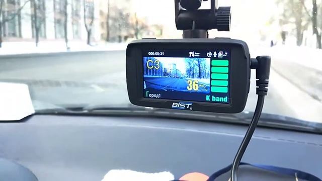 Видеорегистратор Bist Road Combo 7. Мой первый обзор.