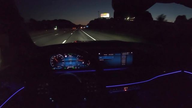 2021 Mercedes-AMG GLS 63 - POV Night Drive Binaural Audio