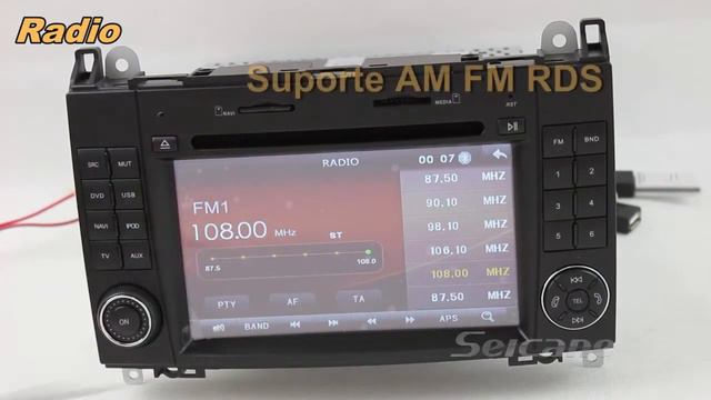 7 Polegadas 2 DIN Android WiFi 3G DVD Navegador GPS Para Mercedes Sprinter W906 (2006-2012)